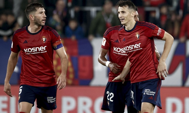 Pogodak iz nemogućeg kuta donio pobjedu Osasuni, Budimir odradio cijeli susret