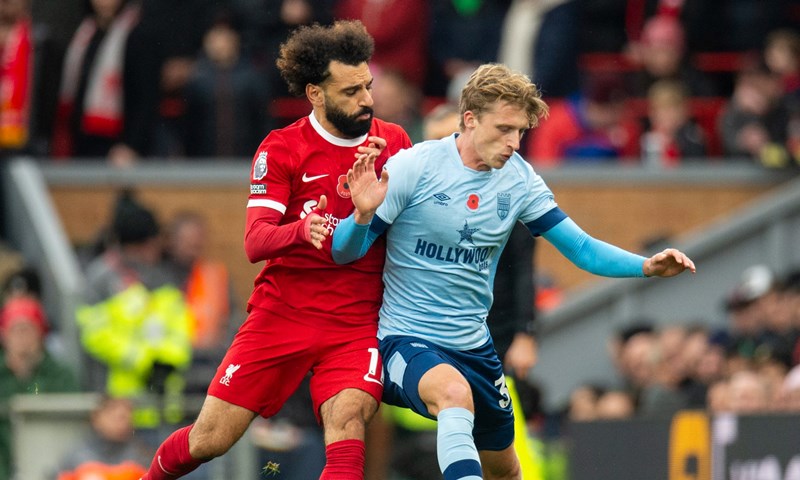 Jubilarni gol Salaha u pobjedi Liverpoola, novi remi Brightona