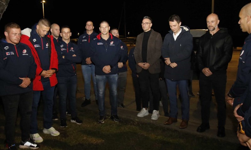 Hrvatski ragbijaši odali počast žrtvama Domovinskog rata