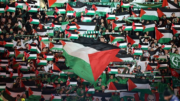 Celtic kažnjen zbog palestinskih zastava, shvaćene su kao 'provokativna poruka uvredljive prirode'