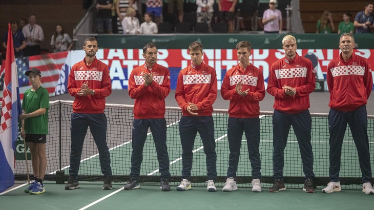 Hrvatska u Davis Cupu protiv Belgije u Varaždinu