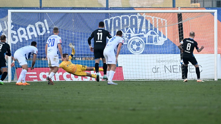 [VIDEO] Kazneni udarac za povratak Varaždina u utakmicu