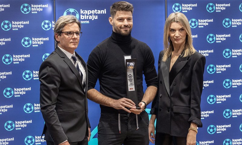 Kapetani izabrali Petkovića za najboljeg u SuperSport HNL-u: 'Pokušat ću nastaviti sa što boljim igrama'