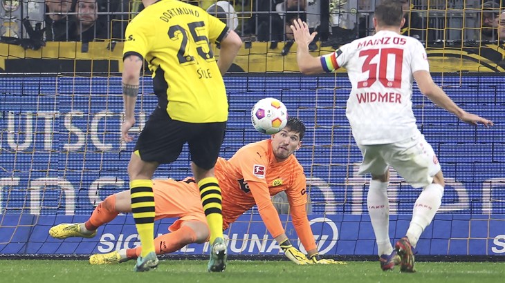 Mainz 05 napunio mrežu Borussije Dortmund i tako pobjegao iz zone ispadanja