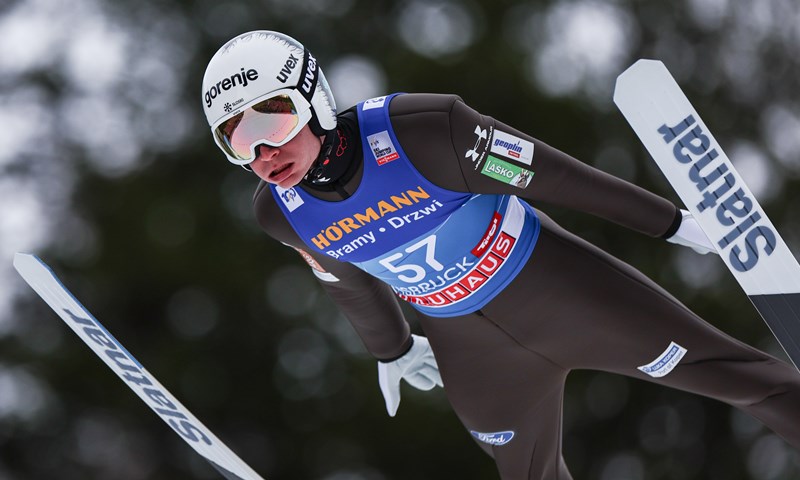 Anže Lanišek nastavlja s formom iz Garmischa, najbolji u kvalifikacijama u Innsbrucku