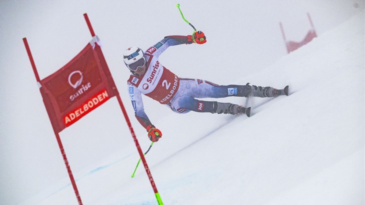 Odermatt u svom filmu, Zubčić 12. nakon prve vožnje u Adelbodenu