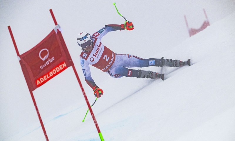 Odermatt u svom filmu, Zubčić 12. nakon prve vožnje u Adelbodenu
