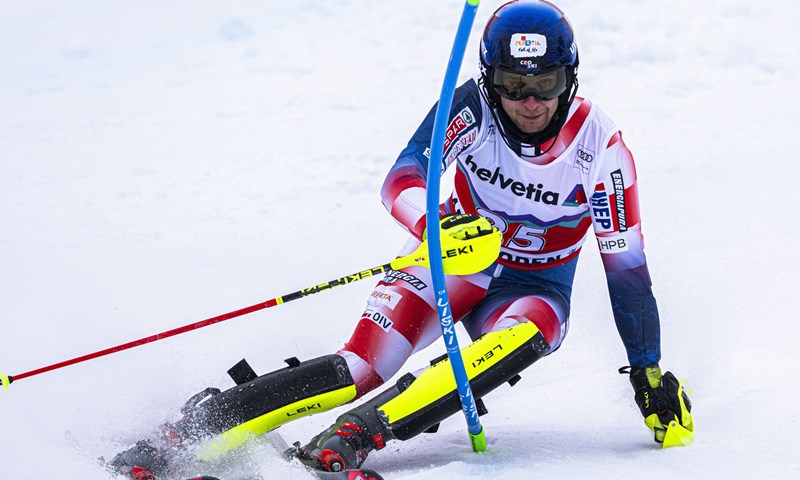 Samuel Kolega odličan šesti nakon prve slalomske vožnje u Adelbodenu