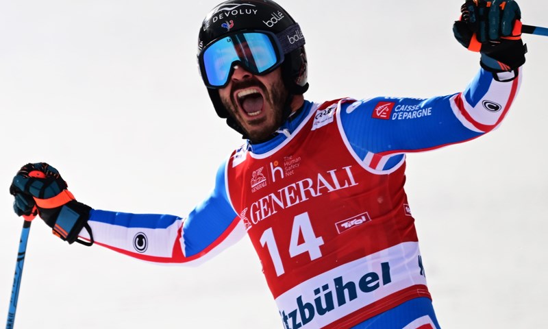 Cyprien Sarrazin nastavio fantastičnu formu i pobijedio na spustu u Kitzbuhelu
