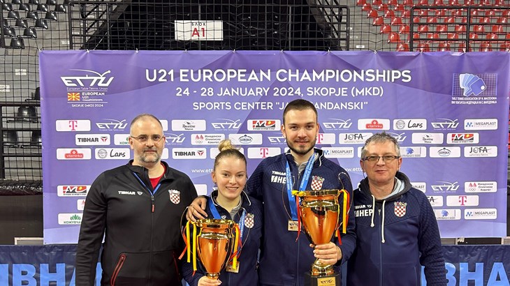 Ivor Ban i Hana Arapović osvojili zlato na Europskom prvenstvu