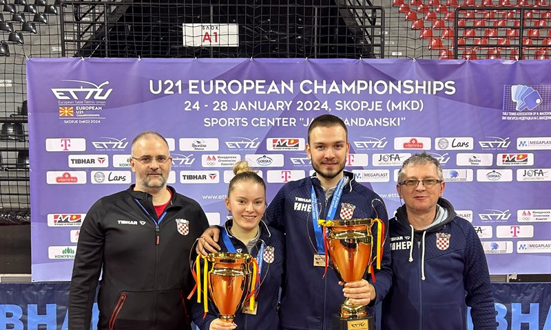 Ivor Ban i Hana Arapović osvojili zlato na Europskom prvenstvu