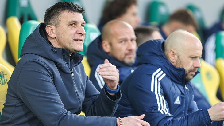 [VIDEO] Jakirović žali zbog teškog terena, Catala ponosan na svoje igrače