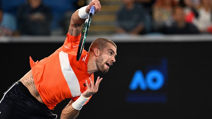 Borna Ćorić tijesno poražen u prvom meču nakon više od dva mjeseca