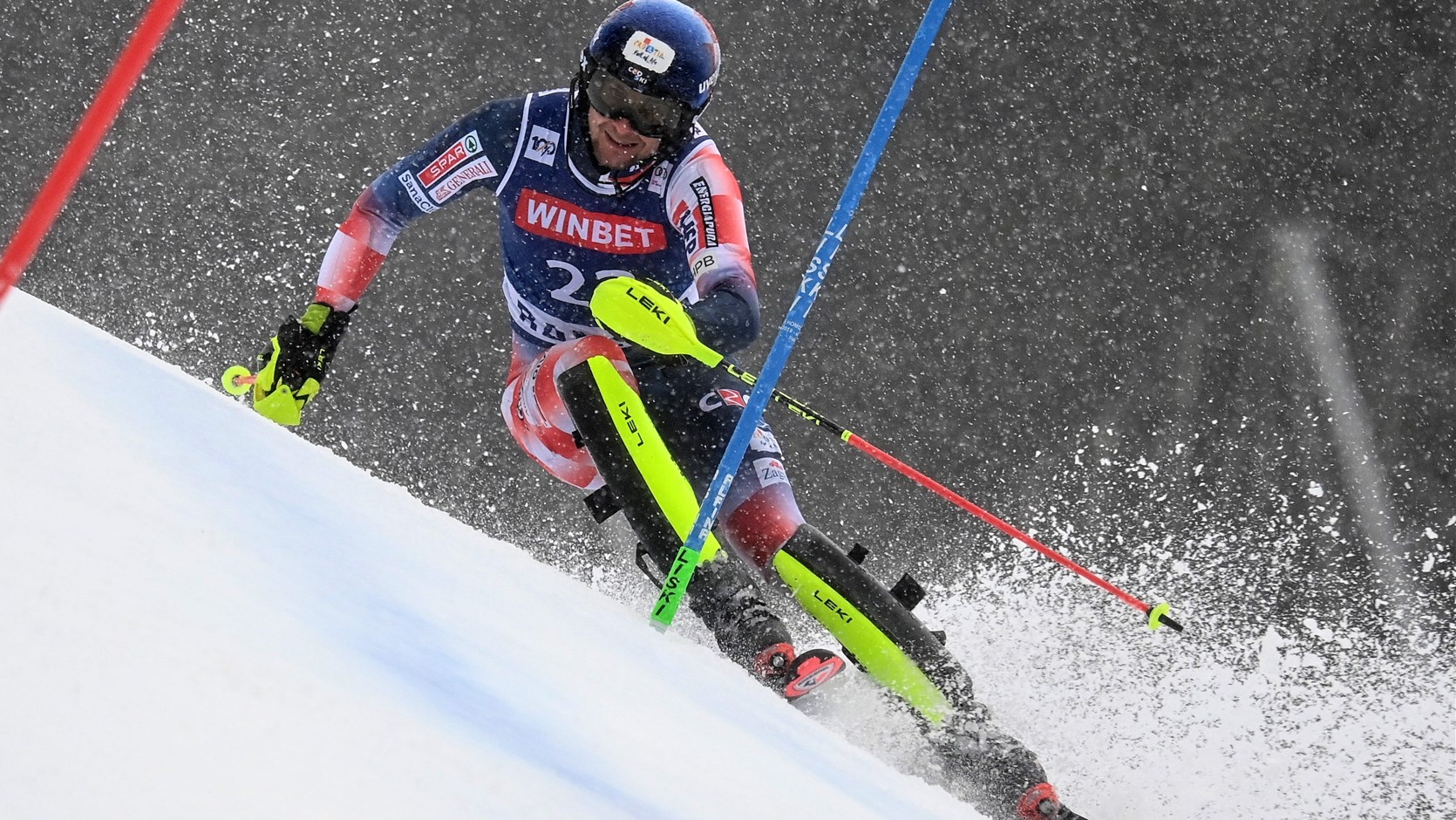 Otkazan slalom u Banskom, u trenutku prekida Kolega je bio 13.