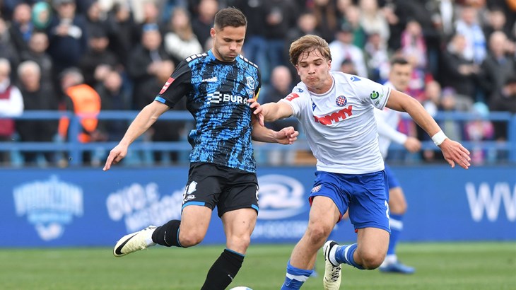 [VIDEO] Hajduk s igračem više nije uspio kompletirati preokret u Varaždinu