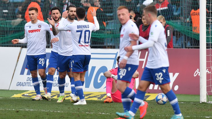 [VIDEO] Hajduk proslavio pogodak, ali VAR mu pokvario zadovoljstvo