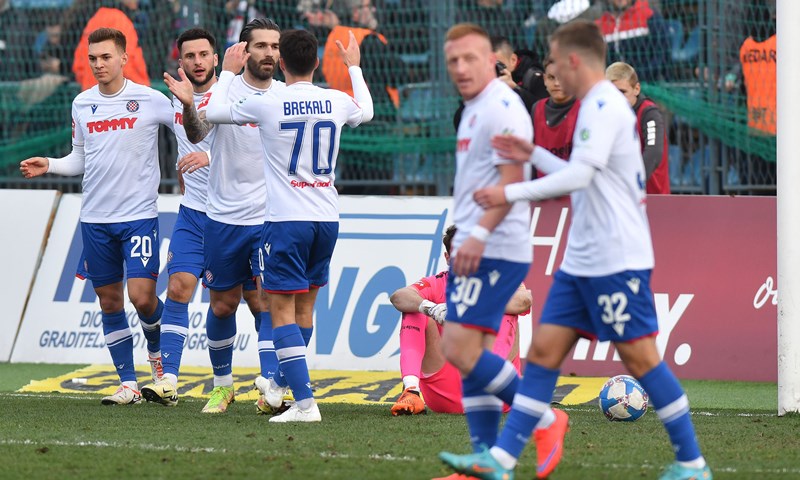 [VIDEO] Hajduk proslavio pogodak, ali VAR mu pokvario zadovoljstvo
