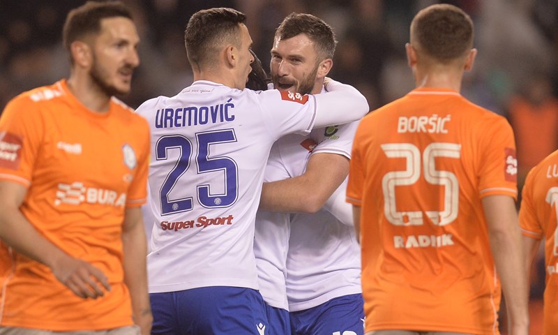 Hajduk preživio prvih pola sata pa deklasirao Varaždince i prošao u polufinale SuperSport Hrvatskog kupa