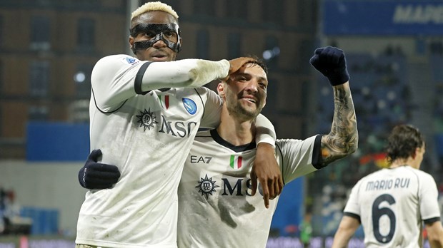 Inter vrlo uvjerljiv i protiv Atalante, kastastrofa Sassuola kod kuće protiv Napolija