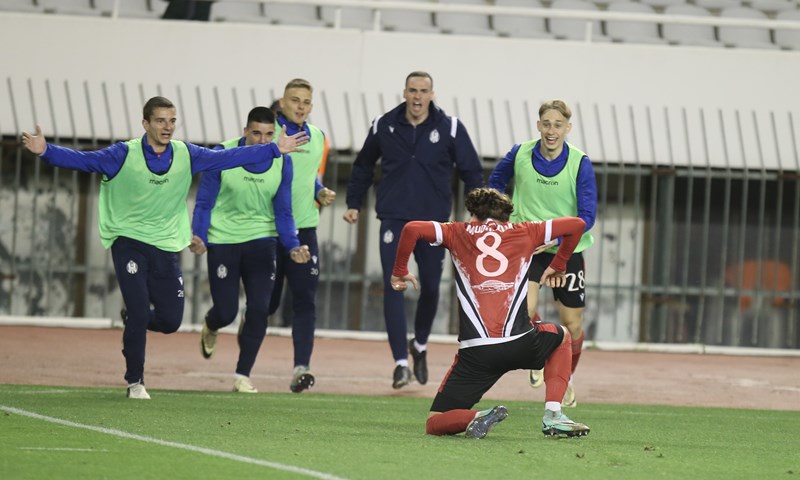 [VIDEO] Drugi gol Mudražije stavio je Hajduk u još veće probleme