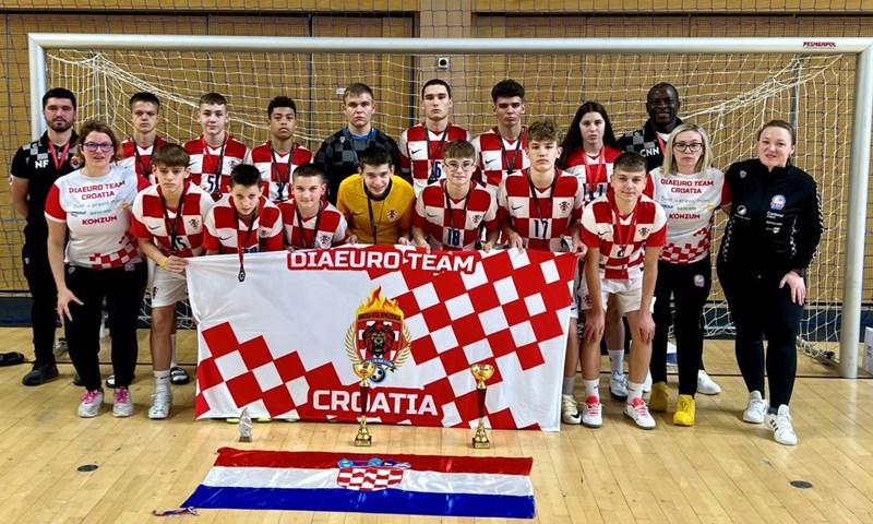 Hrvatska do zlata i srebra na Europskom turniru u futsalu osoba s dijabetesom