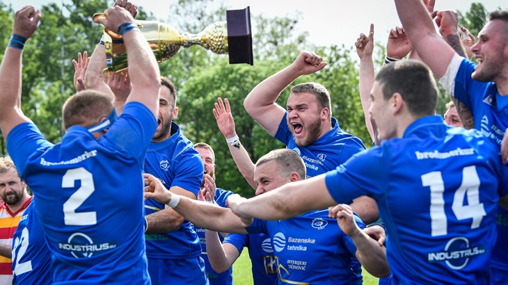 Ragbijaši Sinja uvjerljivom pobjedom protiv Nade osvojili titulu prvaka