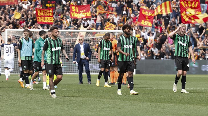 Sassuolo u sve dubljoj rupi, Torinu samo bod protiv Frosinonea