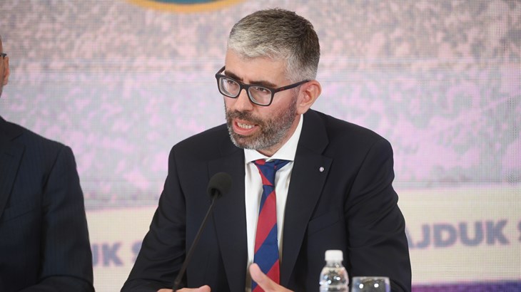 Predsjednik Hajduka Ivan Bilić : "Livaja ima ugovor do kraja sljedeće sezone, želimo ga zadržati što je duže moguće"