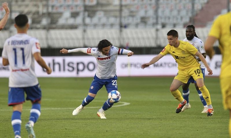 [VIDEO] Hajduk puno zabijao i još više promašivao protiv nedoraslog Rudeša