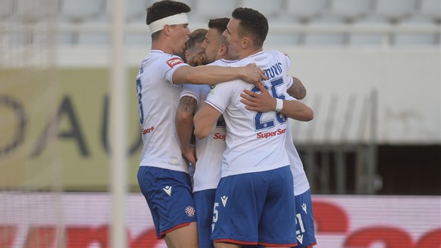 [SAŽETAK] Hajduk vrlo uvjerljiv protiv Rudeša