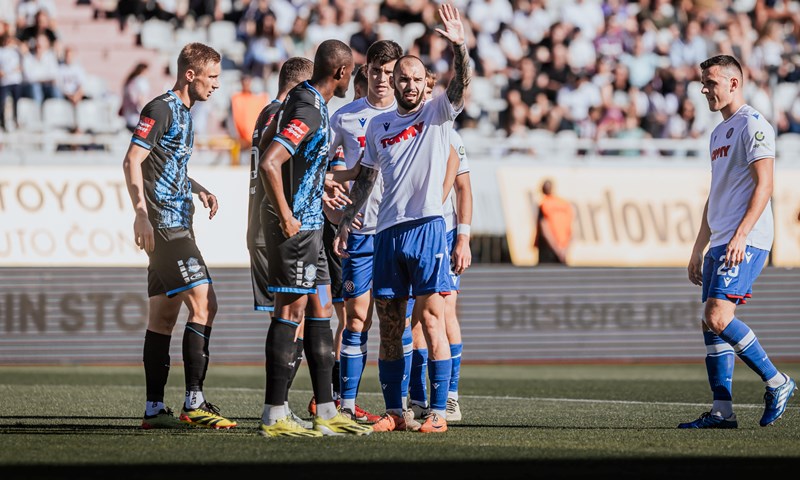 [VIDEO] Hajduk je tražio penal, sudac odlučio drugačije