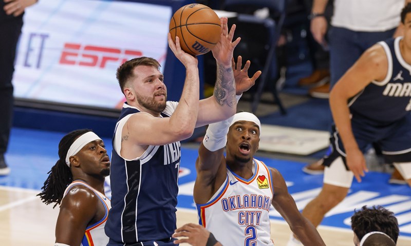 Dončić i društvo traže treću uzastopnu pobjedu u seriji protiv Thundera