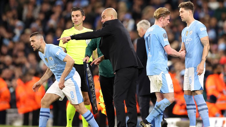 Guardiola: 'Kovačić je sjajan jer igra svoju igru, a Haaland je gladan golova kao i svaki napadač'