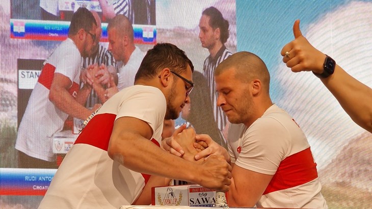 Hrvatski obarači ruke osvojili 12 medalja na Europskom prvenstvu