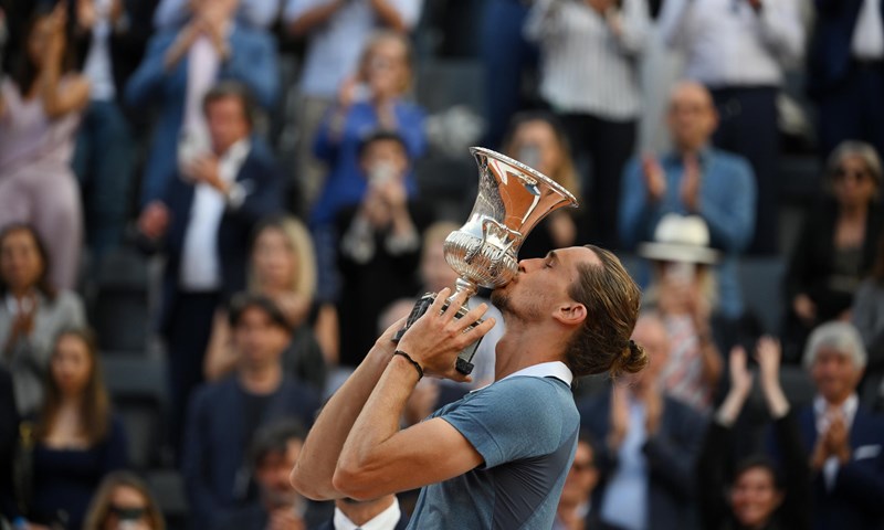 Zverev osvajanjem Rima skočio na četvrto mjesto, Ćorić doživio drastičan pad