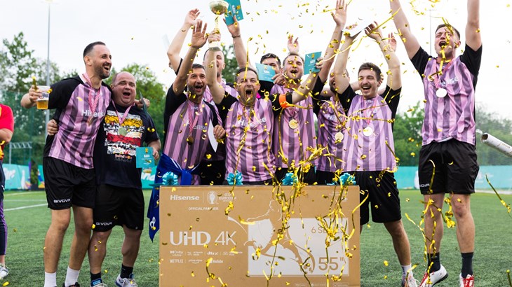 Nogometno zagrijavanje za EURO 2024 uz Hisense