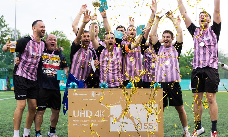 Nogometno zagrijavanje za EURO 2024 uz Hisense