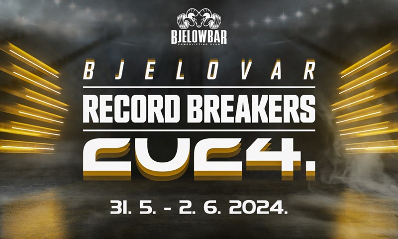 [UŽIVO] Bjelovar Record Breakers - pratite s nama uzbudljivo powerlifting natjecanje