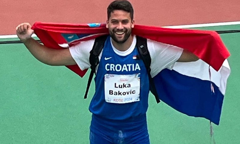 Luka Baković brončani na Svjetskom paraatletskom prvenstvu