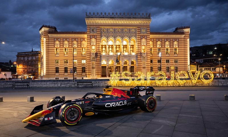David Coulthard jurit će u bolidu Red Bulla ulicama Sarajeva