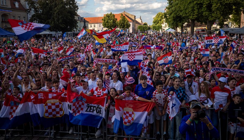 Navijačke zone su spremne, očekuje se tisuće hrvatskih navijača