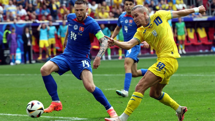 Ukrajina se vratila u igru za prolaz, Slovaci ispustili prednost