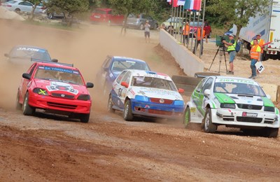 Međunarodna autocross utrka u Gambetićima, spektakl u prašini