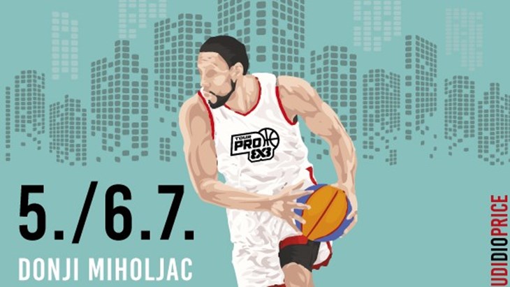 PRO 3x3 Tour ovaj vikend dolazi u Donji Miholjac