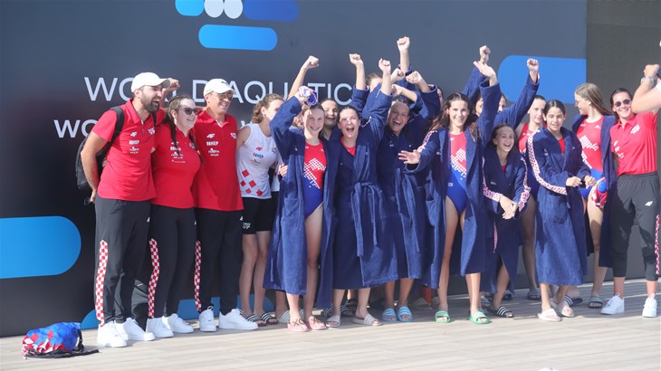 Hrvatske vaterpolistice sjajne četvrte na SP-u U-16