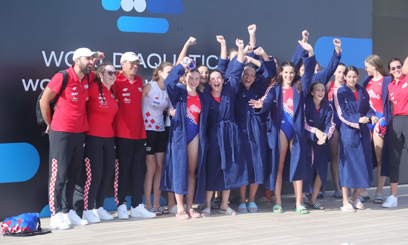 Hrvatske vaterpolistice sjajne četvrte na SP-u U-16