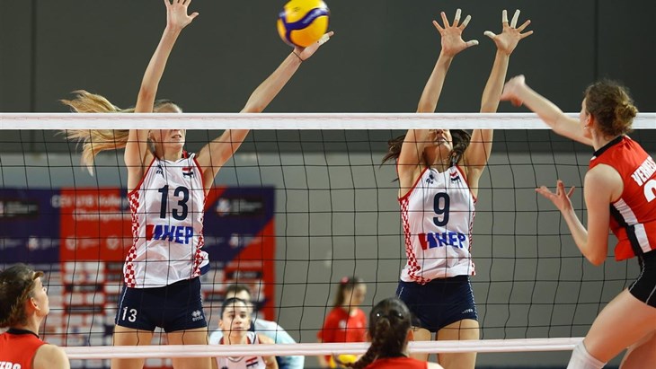 Mlade hrvatske odbojkašice oprostile se od EP-a porazom od Belgije