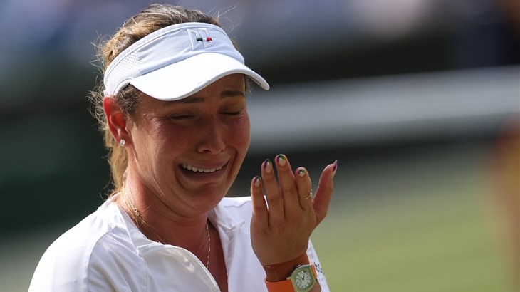 Vekić otkrila razloge suza: 'Plakala sam od boli i mislila da neću moći završiti meč'