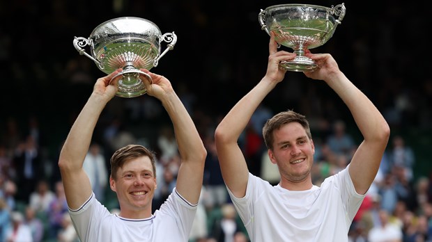 Par koji zajedno igra samo tri mjeseca senzacionalno osvojio Wimbledon