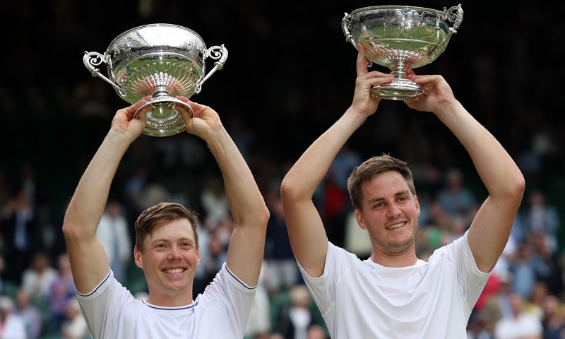Par koji zajedno igra samo tri mjeseca senzacionalno osvojio Wimbledon